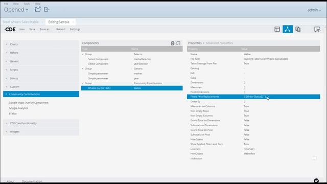 BTable - A Drill Anywhere Component for Pentaho CDE - 10 Create BTable from saved analysis смотреть онлайн
