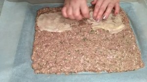 Вкусный мясной рулет из фарша. Взамен котлетам!