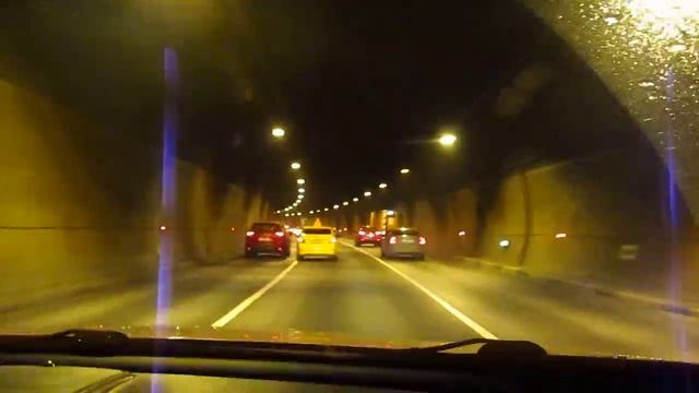 Лефортовский тоннель на третьем кольце Москвы смотреть онлайн