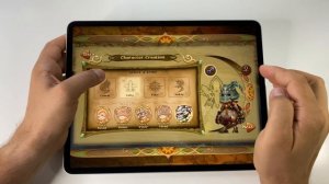 Final Fantasy Crystal Chronicles  | 1TB iPad Pro 2020 4th gen 12.9-inch - iOS handheld gameplay