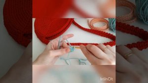 Как связать ручку для сумки. Как связать лямки для рюкзака