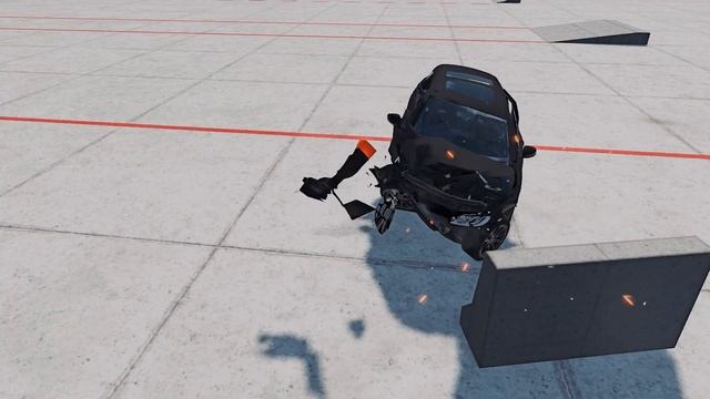 Crash Test Mercedes Benz EClass 350 2021 - BeamNG Drive Crashes