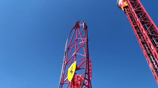 Феррари парк. Ferrari park. Аттракцион смотреть онлайн