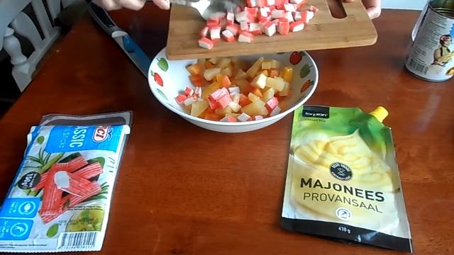 Самый быстрый салат из двух ингредиентов. Невероятно вкусный. смотреть онлайн