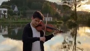 Song from a Secret Garden - violin cover by David Bay