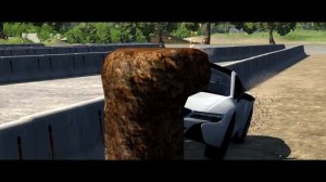 BeamNG drive - BMW I8 VS OBSTACULO DE FERRO.
