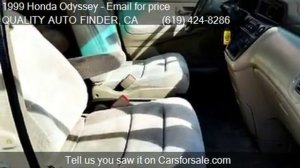 1999 Honda Odyssey LX for sale in SAN DIEGO, CA 92154 at the