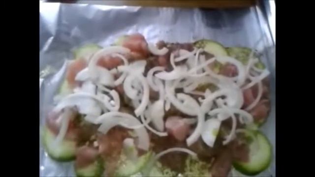 КУРИНОЕ ФИЛЕ С ОВОЩАМИ В ФОЛЬГЕ ДЛЯ ПОХУДЕНИЯ//helen marynina