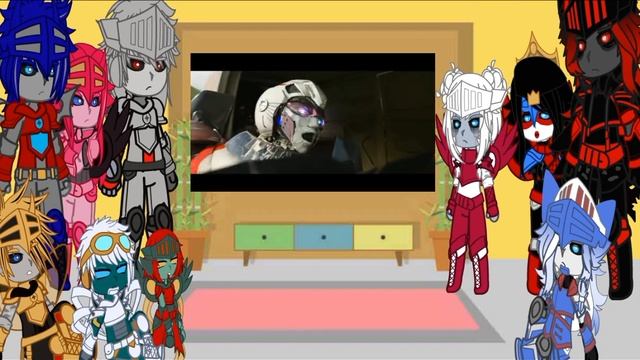 transformers earth spark react to transformers rise of beasts trailer