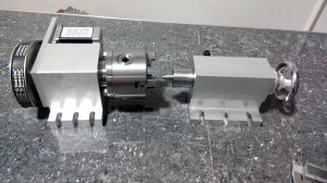 Посылка и мини обзор 4-ой поворотной оси для ЧПУ