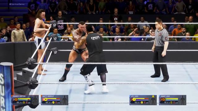 【WWE 2K20】WWE Survivor Series 2021：王者対決：ランディ･オートン&リドル vs ジ･ウーソズ смотреть онлайн