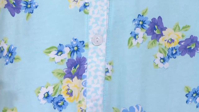 Carole Hochman Gardenia Blossoms Cotton Jersey 3-Pc Pajama Set on QVC смотреть онлайн