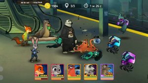 Disney Heroes Battle Mode Зверополис и В поисках Немо или В поисках Дори