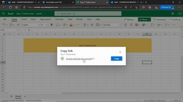 Day 18 How to use Excel over web Excel online смотреть онлайн