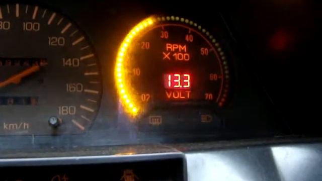 Квазианалоговый тахометр. Мой первый проект! смотреть онлайн