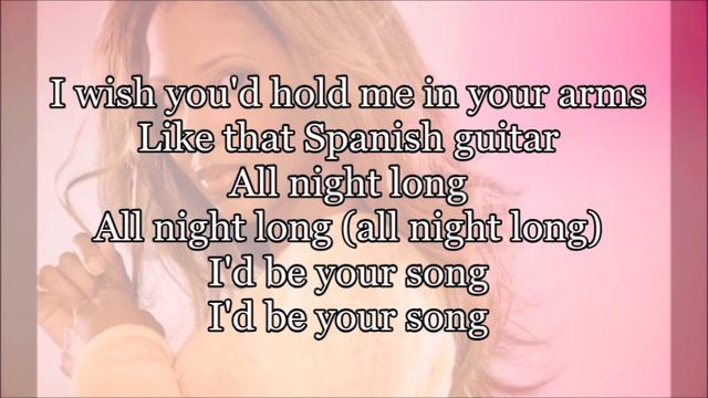 Toni Braxton - Spanish Guitar (Lyrics)