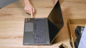 Распаковка ноутбука Lenovo ThinkBook 16p G2 ACH