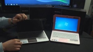 Unboxing the SONY VAIO W series Netbook Technòlògy - Yoùtùbe - HD