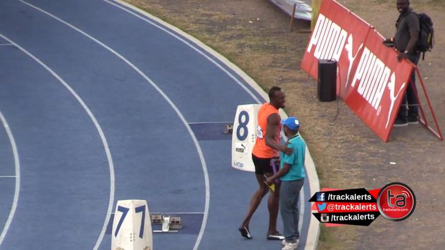 Bolt anchors Racers home in 39.26 at Gibson McCook Relays смотреть онлайн