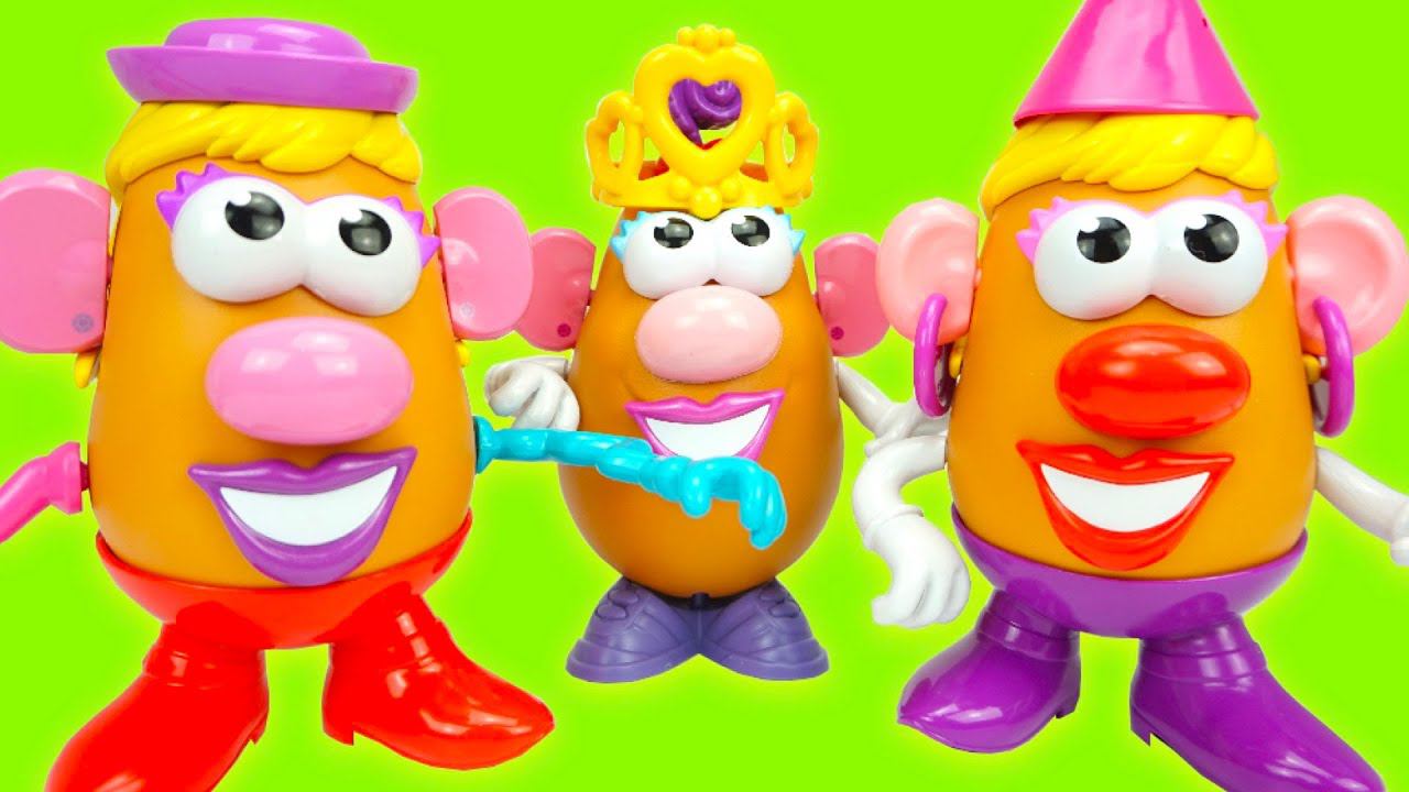 Забавная игрушка-конструктор Мистер Картошка. Игрушкин ТВ. смотреть онлайн