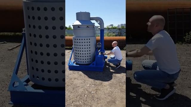 Установка для сжигания нефтесодержащих отходов Факел-1М смотреть онлайн