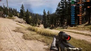 тест сборки FX8320/16Gb/RX470 8Gb в игре FAR CRAY 5