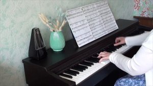 Белой акации гроздья душистые...В. Баснер. Переложение для фортепиано