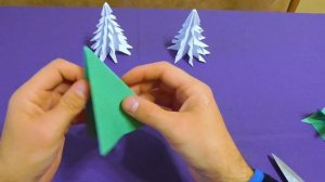 Полезные поделки из бумаги которые может сделать каждый  Бумажная елка \ paper tree origami