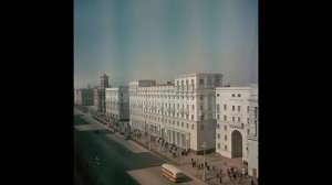 хорошая россия. москва 50-х в цвете