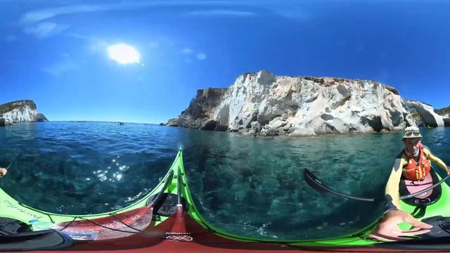 (LONG) Sea Kayaking Kleftiko, Milos, Greece 3 October 2022. Морской каякинг Клефтико, Милос, Греция смотреть онлайн