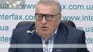 В Жириновского кинули капусту