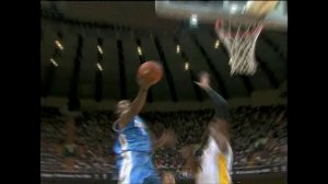 NBA - Roy Hibbert Blocks J.R. Smith