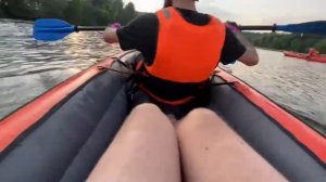 Сплав на байдарках в Архангельском! наш первый сплав