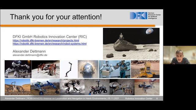 Webinar: Locomotion and navigation in harsh environments смотреть онлайн