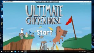 Как скачать и играть с другом по сети в Ultimate chicken horse