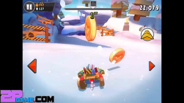 Angry Birds Go! subzero xmas Track1 Versus HARO Walkthrough [IOS] смотреть онлайн