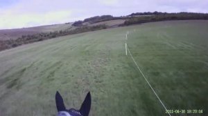 Francis Whittington Cross Country Head Cam Barbury Horse Trials