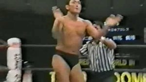 Shinjiro Ohtani Vs Yoshihiro Tajiri 1-4-97