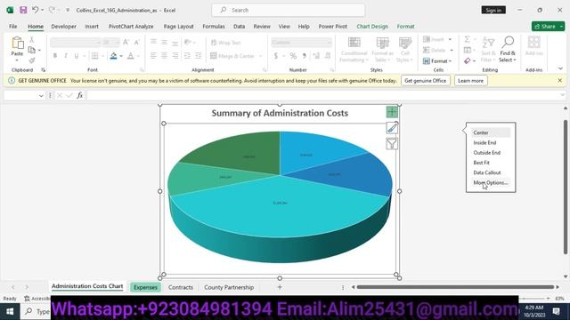 Excel_16G_Administration_as.xlsx| Pearson MyITLAB #excel_2019 #access #excel