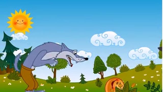 Колобок мультик игра