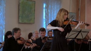 Кравчук Концерт для скрипки з оркестром 2ч. Богдана Півненко скрипка