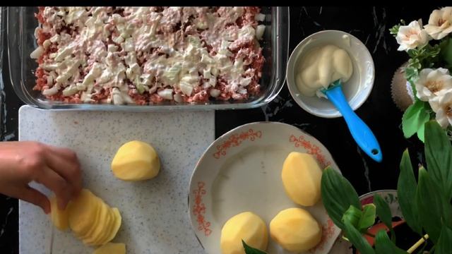 Мясо по французски. Казакша рецепт. Ужин очень быстро и вкусно! смотреть онлайн