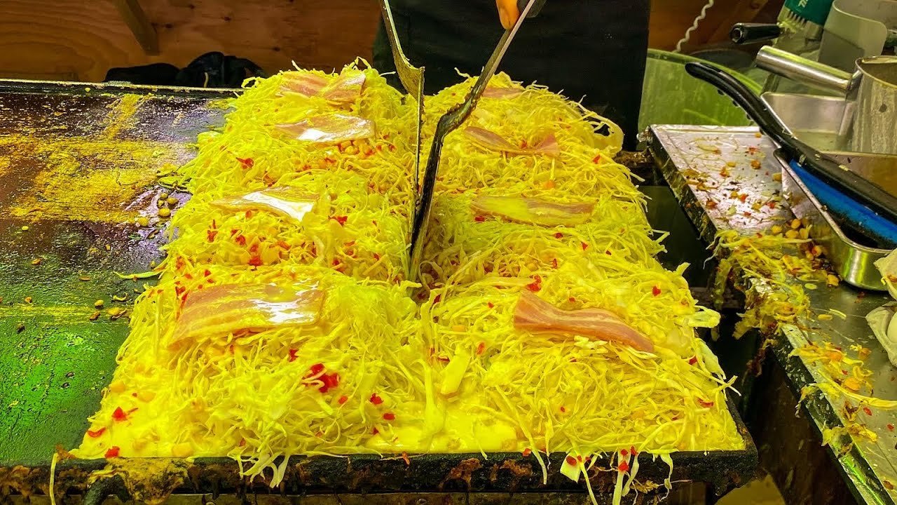 Японская уличная еда - Фестиваль Окономияки