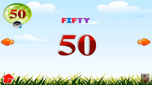 Цифры на английском от 1 до 100* Numbers in English 1 to 100