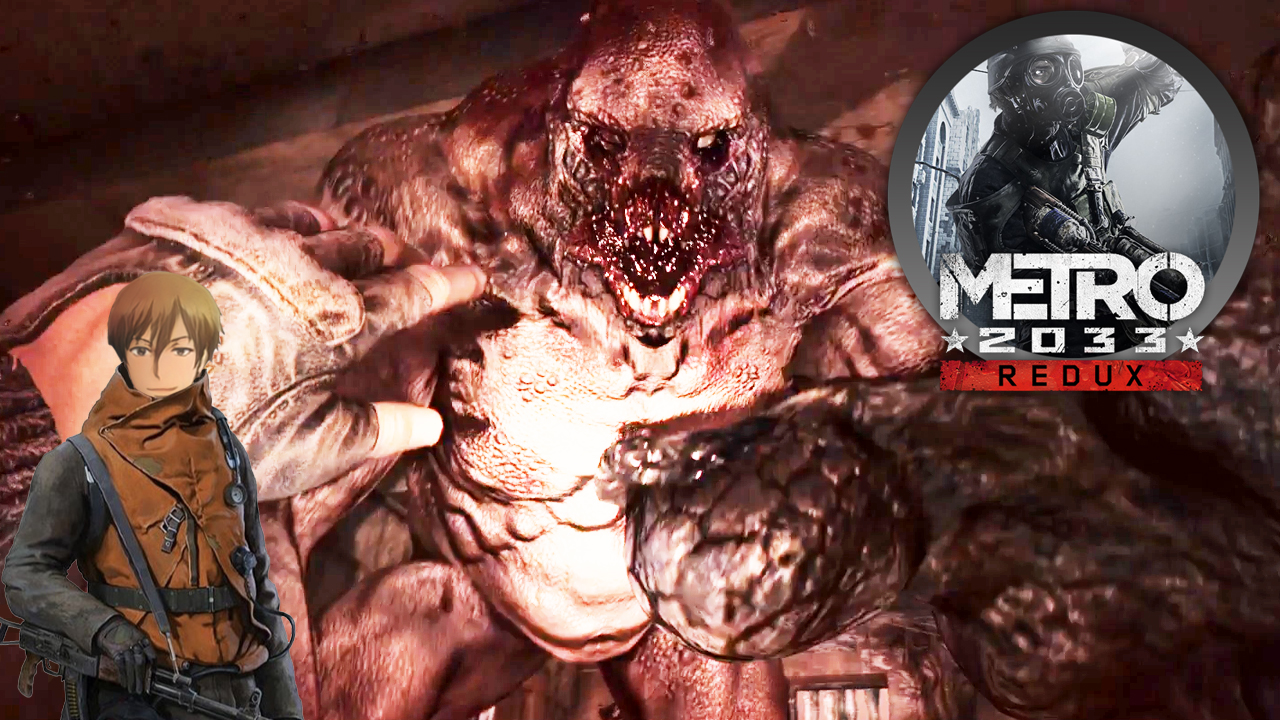 #6 Жуткие жители библиотеки ! Metro 2033 Redux