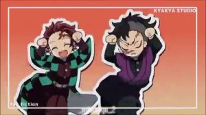 танец клинок рассекающий демонов #крд #клинокрассекающийдемонов #танджирокамадо #незуко #ренгоку