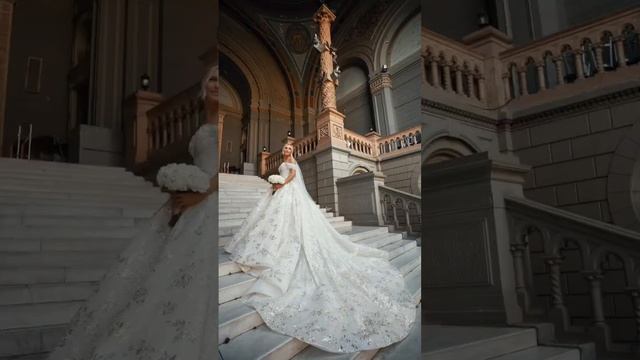 Длинный шлейф ❤️ #weddingphotography #свадьба смотреть онлайн