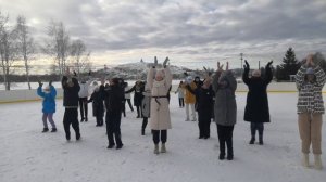 Флешмоб "Мы из Тагила" с участием активистов школ города Нижний Тагил