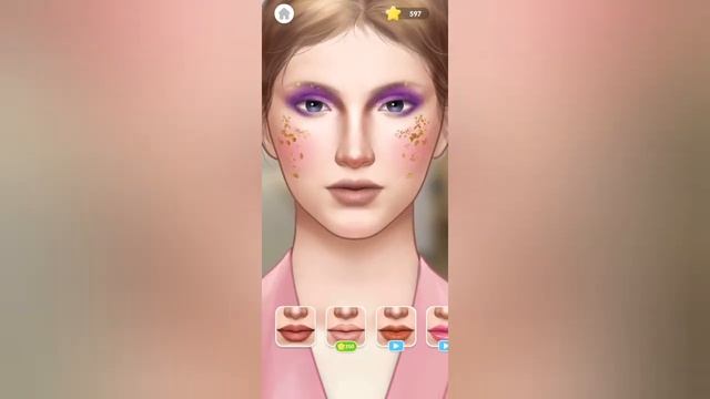 Стилист по макияжу и украшение комнаты для девочек в игре ASMR Salon: A Life Spa #2