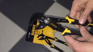 Разводной ключ Dewalt. Клещи переставные. Разводные плоскогубцы. Ключ переставной